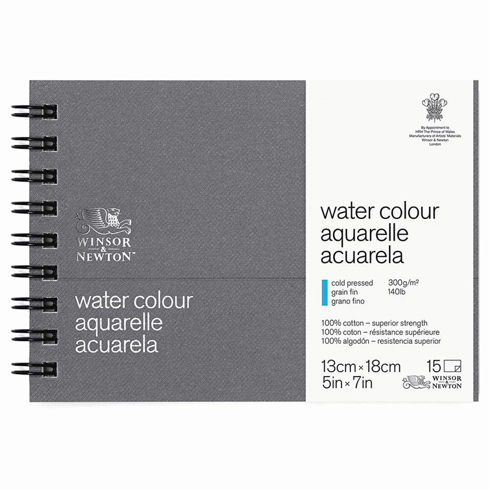 Winsor and Newton Professional Cold Pressed Watercolour Pad 13 x 18cm